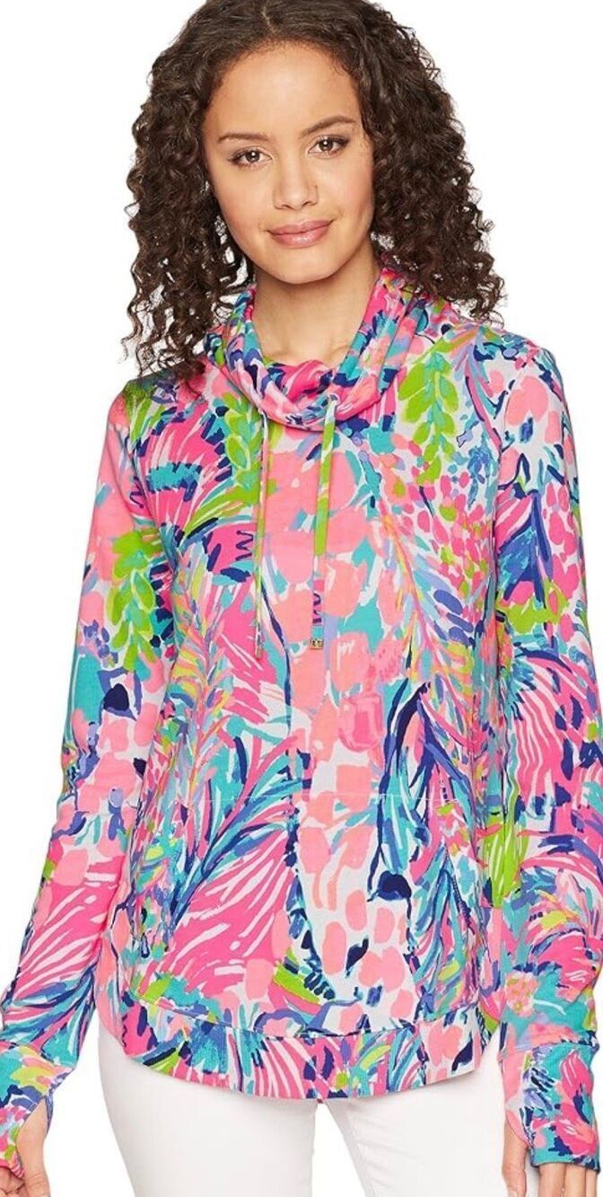 Lilly Pulitzer Gumbo Limbo Fletcher Pullover Size Medium
